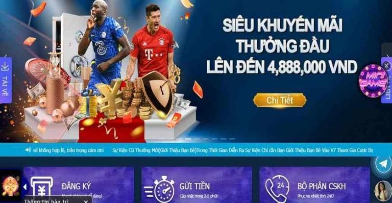 Bạn có thể thử sức cùng thể thao V7 