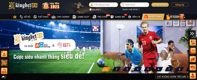Thiên đường giải trí Kingbet86 đang chờ bạn chinh phục