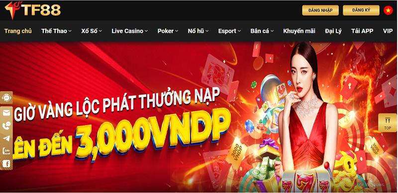 Nhà cái TF88 uy tín, hợp pháp và hoạt động minh bạch